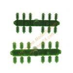 HO Rillenisolatoren grün