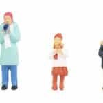 HO Weihnachtsmarktbesucher