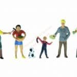 HO Figurenset Grill-Party