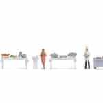 HO Figuren-Themenwelt Buffet