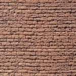 HO Mauerplatte Muschel