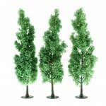 HO 3 Siberpappeln 18 cm