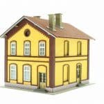 HO Bahnhof Bohdasín