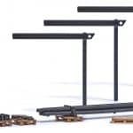 HO Paletten m Maschinenteilen