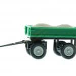 HO Anhänger Kiesladung grün