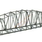 N Bogenbrücke 18 cm ,grau