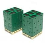 HO 2 Paletten mit Kisten