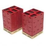 HO 2 Paletten mit Kisten