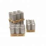 HO  Bierfässer auf Palette