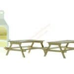 HO Picknicktische mit Grill