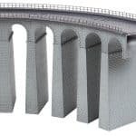 N Viadukt-Set gebogen
