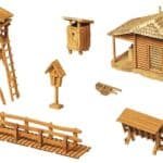 N Jagdhütte mit Hochsitz