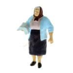 HO Zeitungsausträgerin