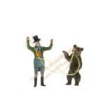 HO Bärenführer mit Bär