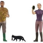 LGB Pferdepfleger und Katze