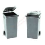 LGB 2 Mülltonnen, grau
