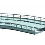 TT Kurvenelement 2-gleisig