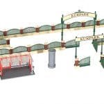 HO Zaun englischer Garten