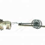 HO Rückewagen und Pferd