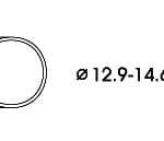 Haftreifen 12,9-14,6mm