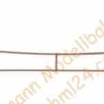 N Fahrdraht 0,5 x 105 mm