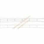 HO 3 Fahrdrähte 330-360