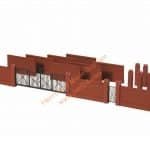 HO Einfriedung mit Tor