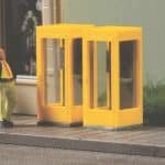 HO Telefonzellen Briefkästen