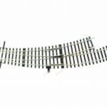 HO Bogenweiche links 3/4