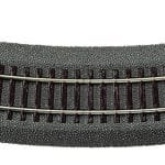 HO gebogenes Gleis R4