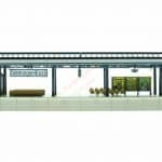 HO ICE-Bahnsteig 1-teilig