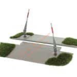 TT Bahnübergang Halbschranke