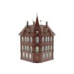 HO Eisenbahner-Wohneckhaus