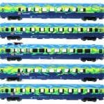 HO MHI Personenwagenset DBAG