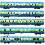 HO MHI Wagenset Touristik