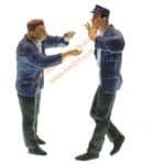 LGB Bahnarbeiter, rauchend