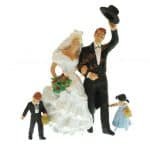 LGB Brautpaar mit Kindern