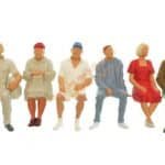 LGB BS 6 Sitzende Reisende