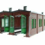 HO Lokschuppen 2-ständig