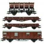 HO Set Güterwagen DB Ep.III