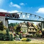 N Bogenbrücke gerade