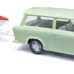 HO Trabant P601 mit Boot