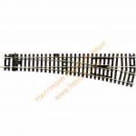 HO Weiche rechts 15°