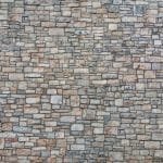 HO 3D-Kartonplatte Bruchstein