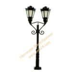 HO LED Parklaterne doppelt