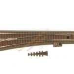 HO schlanke Weiche links