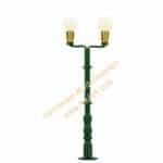 HO Kugelleuchte zweiflammig