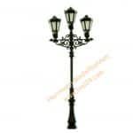 HO LED Gaslaterne dreiflammig