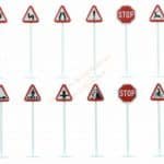 HO Verkehrsschilder 3