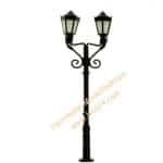 TT LED Laterne zweiflammig